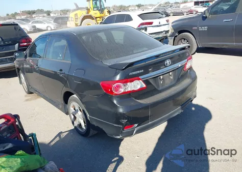 2012 Toyota Corolla S z USA, uszkodzony, nr VIN 5YFBU4EE7CP003657